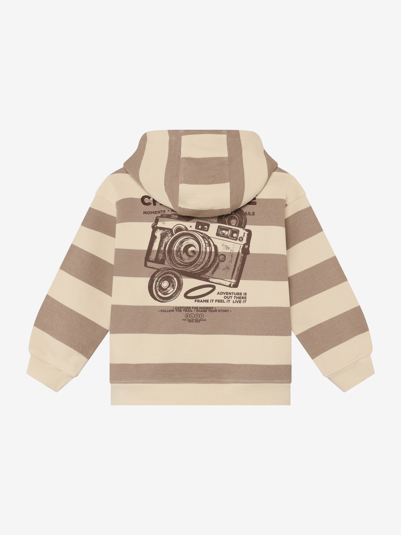 Daily Seven - Oversized Hoodie Backprint 920455 - 2745 - Plaza Taupe – Bild 2