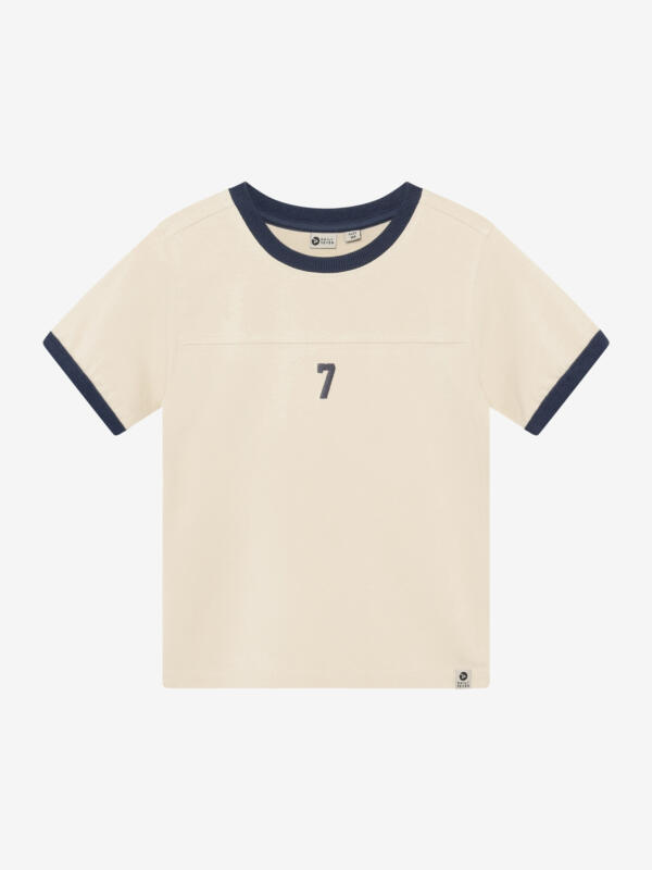 Daily Seven - T-shirt Contrast 920466 - 2020 - Sandshell