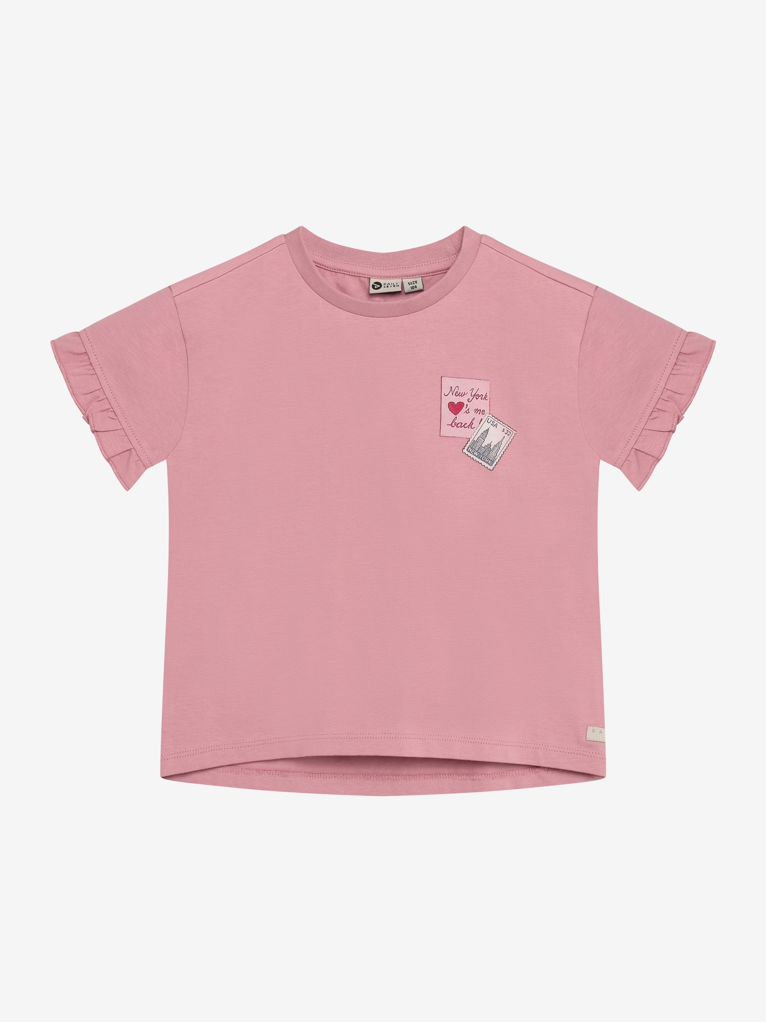 Daily Seven - T-shirt Backprint 930479 - 6008 - Lilas