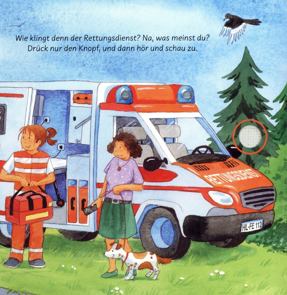 Kerstin M. Schuld - Unterwegs mit Feuerwehr, Polizei und Co. Mit Blink-Blaulicht und Sirene – Bild 3