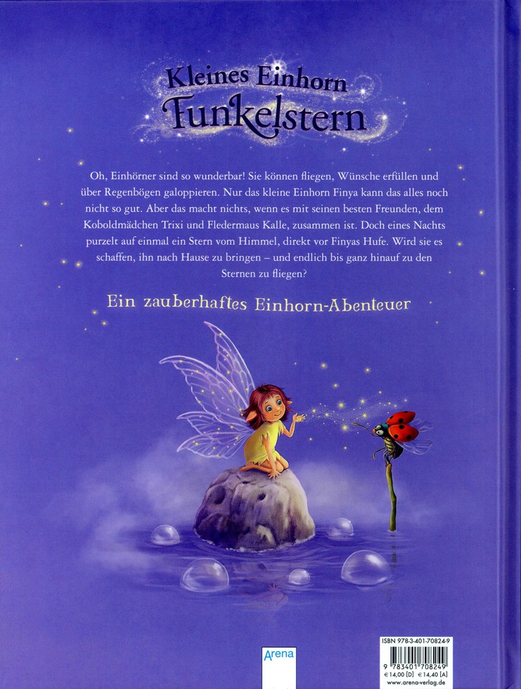 Kleines Einhorn Funkelstern (1). Schön, dass wir Freunde sind – Bild 3