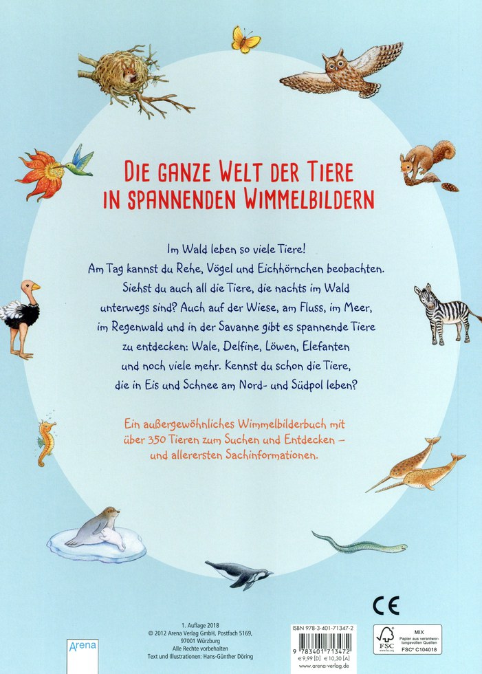 Hans-Günther Döring - Mein großes Wimmelbilderbuch der Tiere – Bild 4
