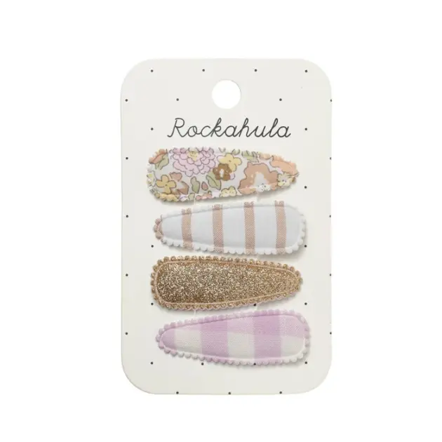 Rockahula Fairytale Floral Fabric Clip Set