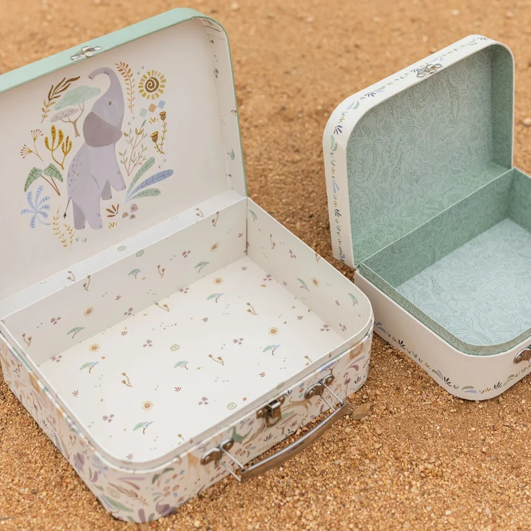 Little Dutch Suitcase set - Green Safari Friends – Bild 3