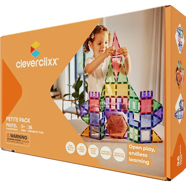 Clever Clixx Petite Pastel Pack 36 Stück Multicolor