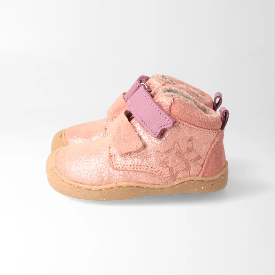 bLIFESTYLE Barfußschuh streifenhörnchenSTYLE BABY altrosa – Bild 2