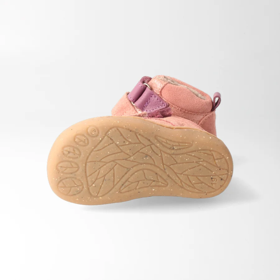 bLIFESTYLE Barfußschuh streifenhörnchenSTYLE BABY altrosa – Bild 3