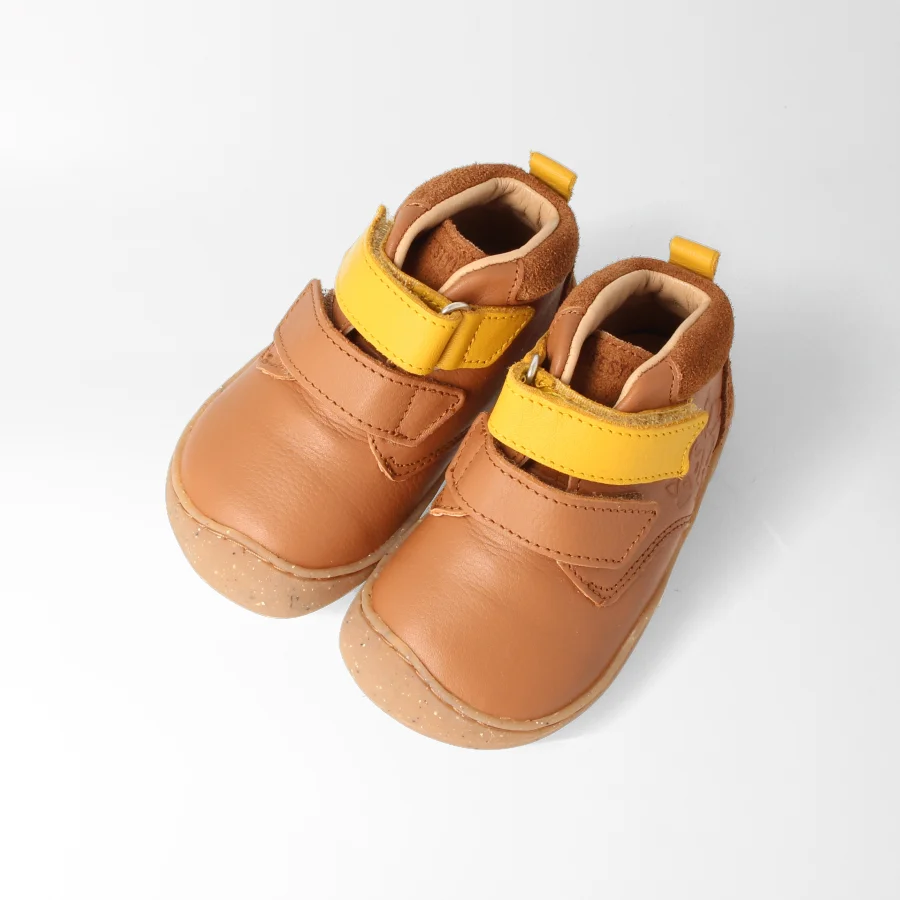 bLIFESTYLE Barfuß-Halbschuh, Lauflerner streifenhörnchenSTYLE BABY haselnuss – Bild 4