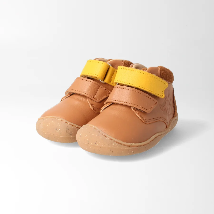 bLIFESTYLE Barfuß-Halbschuh, Lauflerner streifenhörnchenSTYLE BABY haselnuss – Bild 5