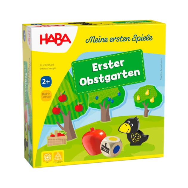 HABA  Meine ersten Spiele – Erster Obstgarten, Farbenspiel, ab 2 Jahren