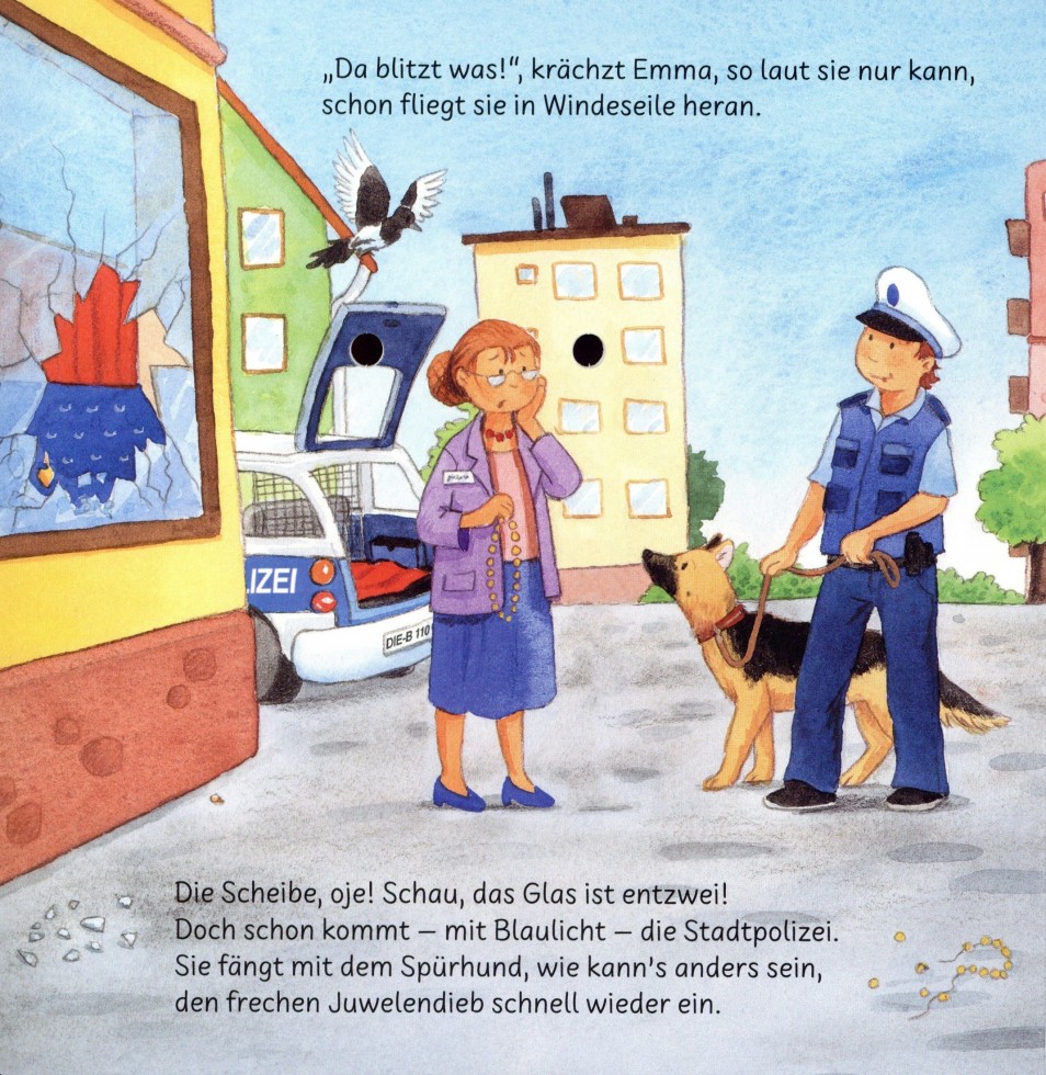 Kerstin M. Schuld - Unterwegs mit Feuerwehr, Polizei und Co. Mit Blink-Blaulicht und Sirene – Bild 4