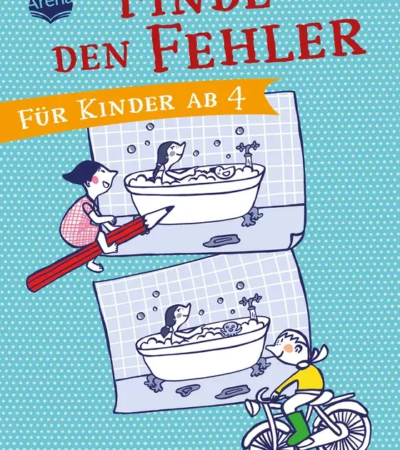 Finde den Fehler. Für Kinder ab 4