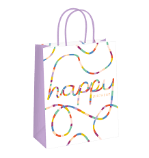 Grafik Werkstatt Geschenktüte XL happy Birthday