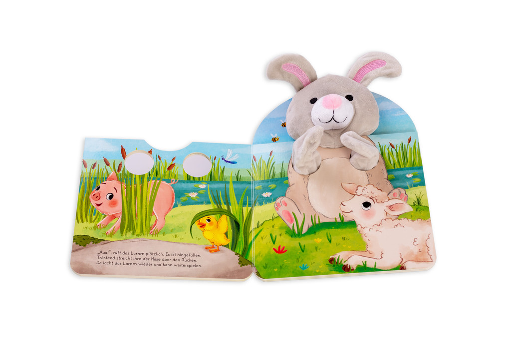 Judith Bär Du bist mein bester Freund, kleiner Hase. Ein Handpuppenbuch Arena – Bild 2