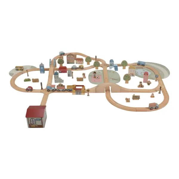 Little Dutch Holzeisenbahn-Schienen – XL