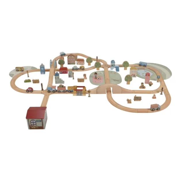 Little Dutch Holzeisenbahn-Schienen – XL