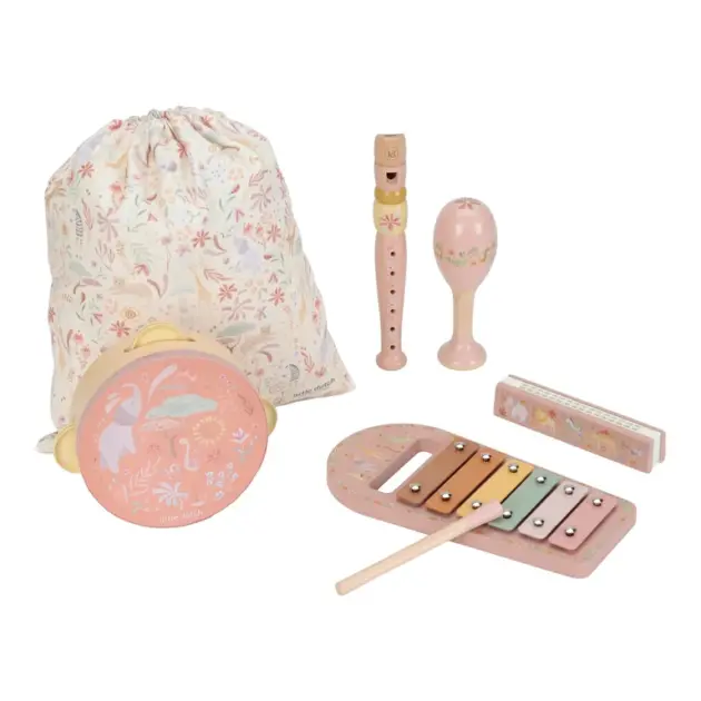 Little Dutch Musik-Set – Pink – Safari-Freunde