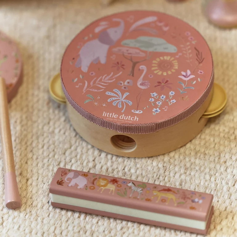 Little Dutch Musik-Set – Pink – Safari-Freunde – Bild 5