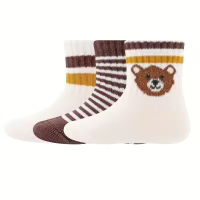 Ewers Tennissocken 3er Pack Bär ohne Frottee