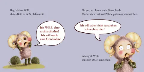 Arena Verlag Romy Pohl, Marta Balmaseda Widder Willi will aber nicht schlafen! Ein (Nicht-)Mitmach-Buch – Bild 2